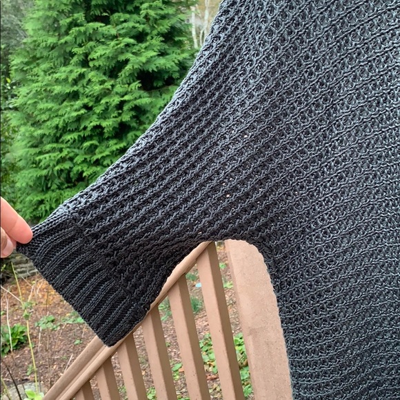 Eileen Fisher | Crochet Open Drape Cardigan - Picture 5 of 6